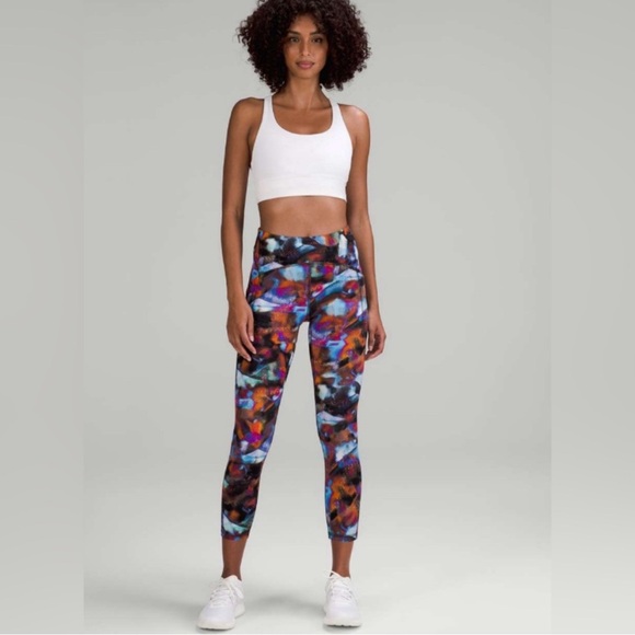 lululemon athletica Pants - Lululemon - Power Thru High-Rise Tight 25"- Hyper Drift- Sz 2